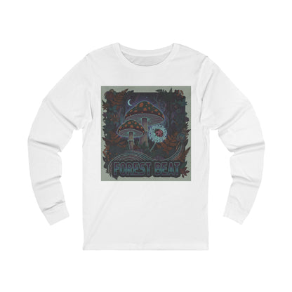 Forest Heart Tee | Psychedelic Mushroom Cottage Illustration