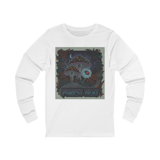 Forest Heart Tee | Psychedelic Mushroom Cottage Illustration