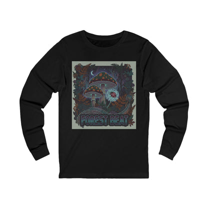 Forest Heart Tee | Psychedelic Mushroom Cottage Illustration