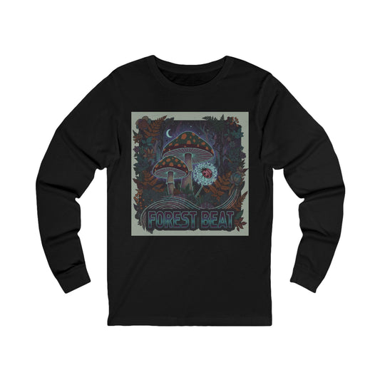 Forest Heart Tee | Psychedelic Mushroom Cottage Illustration