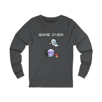 Pixel Ghost 'Game Over' Tee | Long Sleeve