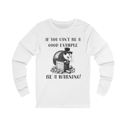 Unisex Jersey Long Sleeve Tee-Good Example