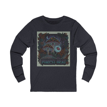 Forest Heart Tee | Psychedelic Mushroom Cottage Illustration