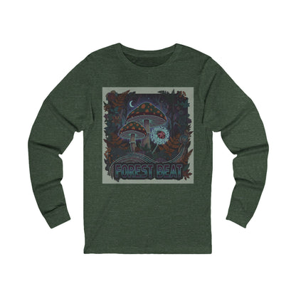 Forest Heart Tee | Psychedelic Mushroom Cottage Illustration