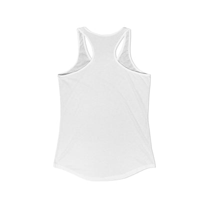 Women's Ideal Racerback Tank/Choose Happy