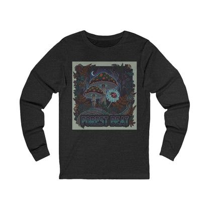 Forest Heart Tee | Psychedelic Mushroom Cottage Illustration