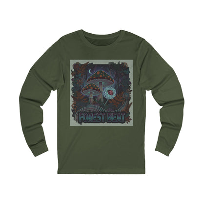 Forest Heart Tee | Psychedelic Mushroom Cottage Illustration