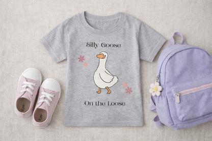 Silly Goose On the Loose-Kid'sTee/Cute Matching Mom and Me Shirt
