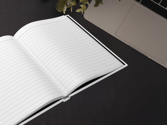 ✍️ 🖤 Sarcasm Loading Journal | Funny Minimalist Notebook | Snarky Gift Idea | Hardcover Matte Journal 🖤✍️