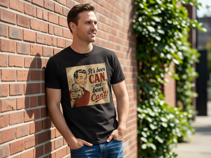 🍺It's Beer CAN, Not Beer Can't Vintage Graphic Tee🍺