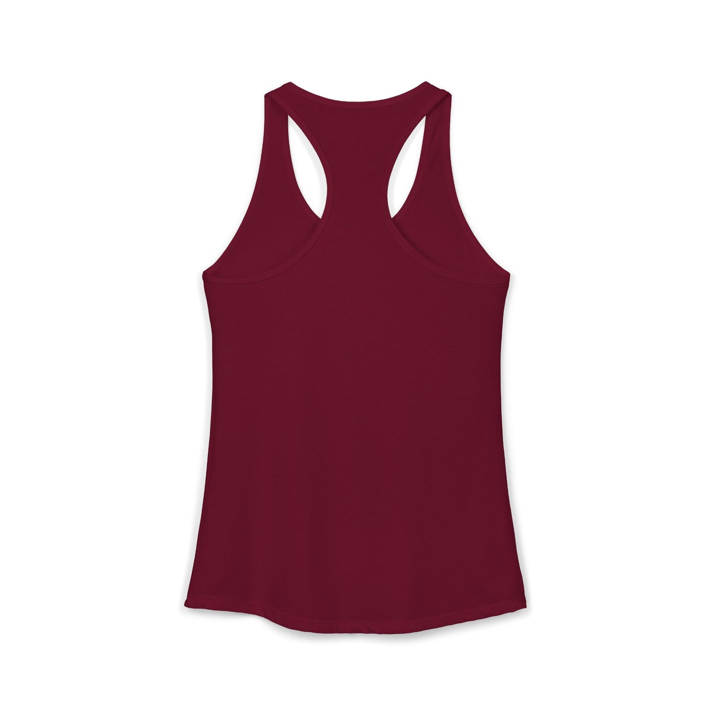 Women's Ideal Racerback Tank/Choose Happy