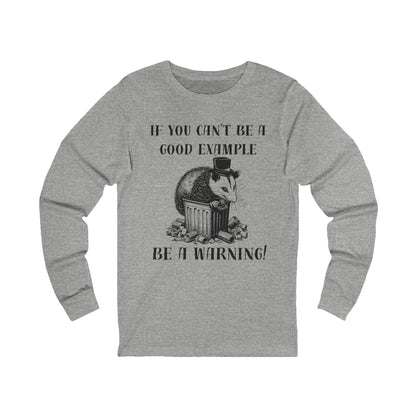 Unisex Jersey Long Sleeve Tee-Good Example